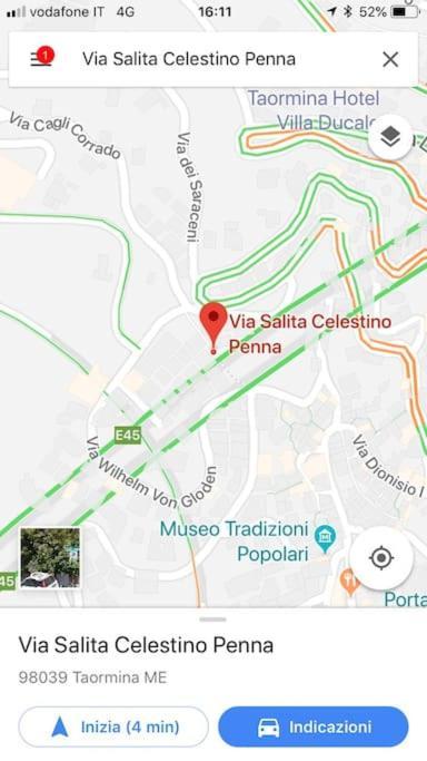 شقة Taormina Casa Sarina المظهر الخارجي الصورة